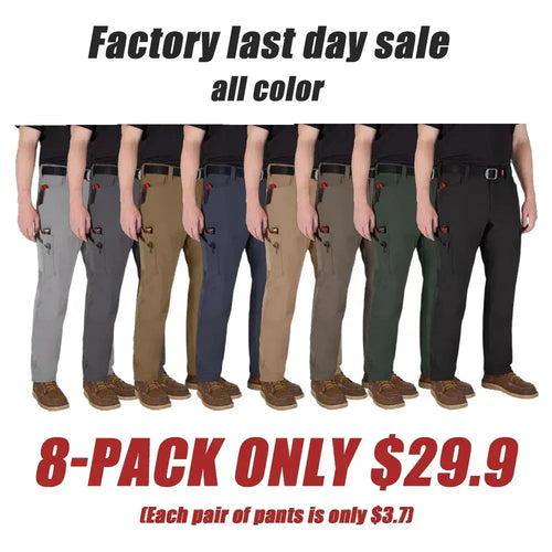Men's FREEFLEX Tech-Fabric Multi-Pocket Cargo Pants