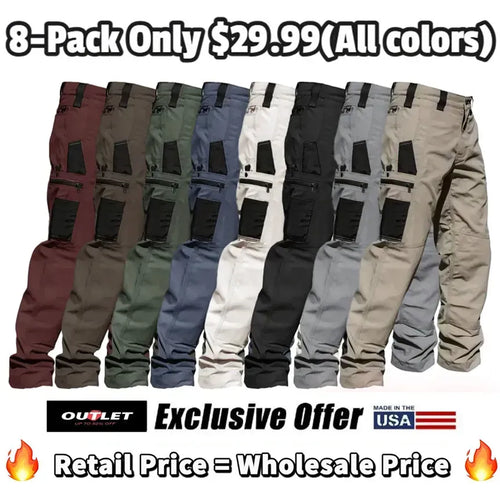 Men's Loose-Fit Utility Jeans All Colors Included