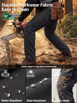 Men's Cargo Pants,Tactical Pants for Men Stretch,Durable Ripstop EDC Work Pants for Hiking