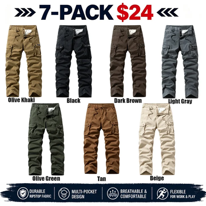 Men's Cotton Cargo Tactical Pants